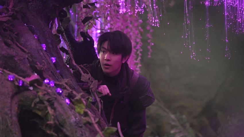 演员马伯骞在电影《斗破苍穹·觉醒》中饰演萧炎。受访者供图