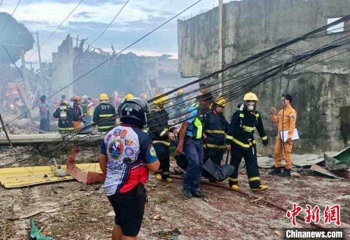 菲律宾南部一烟花仓库爆炸已致5死38伤·