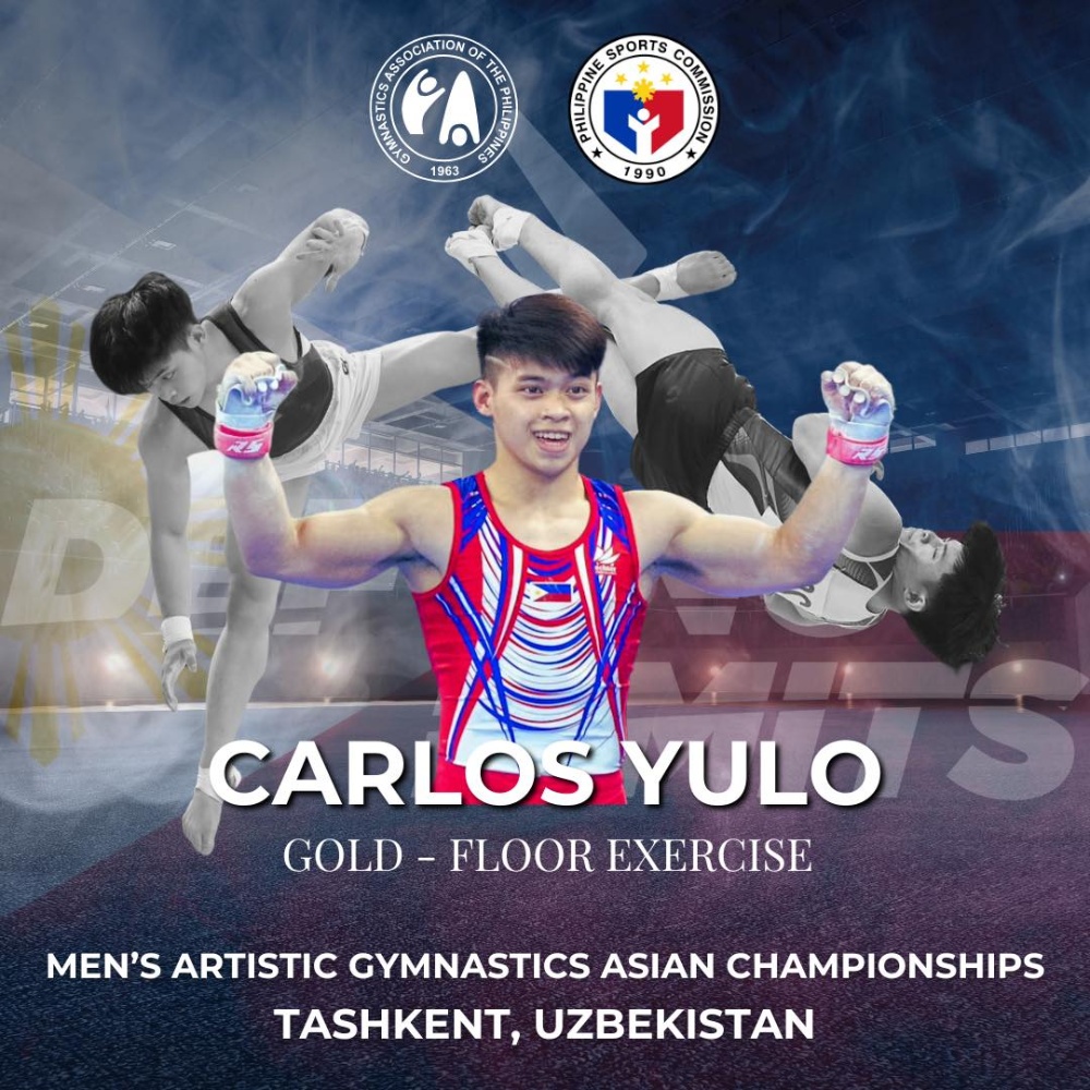 菲律宾体操运动员荣获艺术体操锦标赛金牌