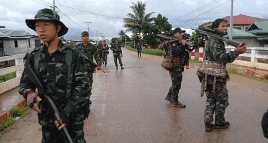 缅甸军政府部队在掸邦伏击