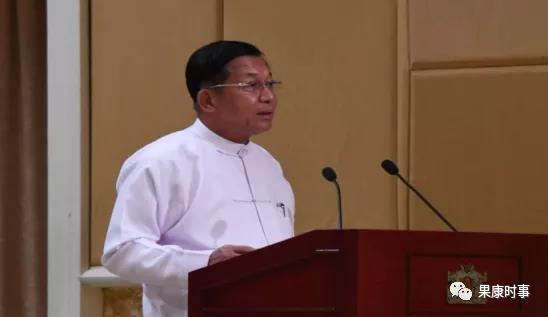 缅甸国管委主席敏昂莱大将在媒体委员会宣誓仪式上表示：将根据五大方针继续实施！