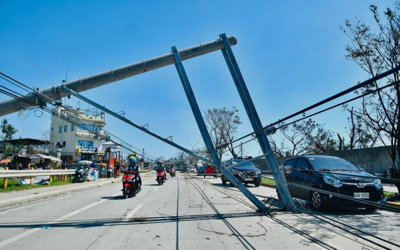 台风“雷伊”袭击菲律宾至今造成75人死