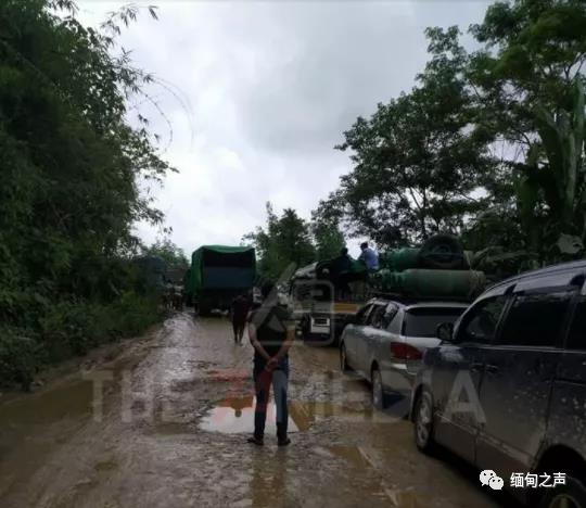 客运车禁止运输大米和食用油进入缅甸帕敢