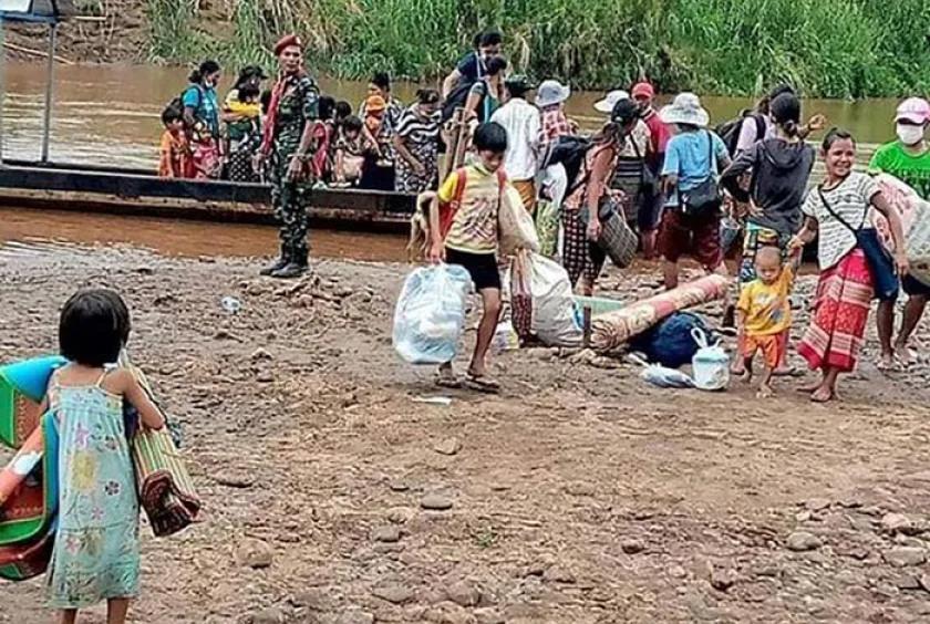 受紧张局势影响，缅泰边境避难人数不断增加