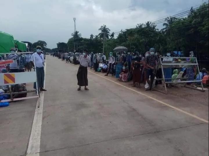 缅甸伊洛瓦底多地戒备升级，从仰光来的人必须出示身份证件