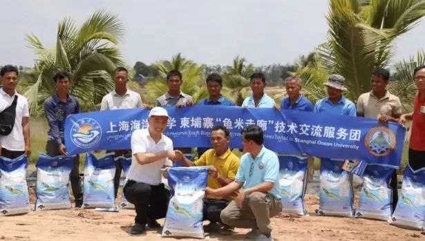 浦东高校技术团队远赴柬埔寨助力鱼米走廊建设